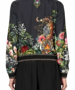 Camilla EBoutique (US) Up To 30% Off BOMBER JACKET RAISED WITH WOLVES