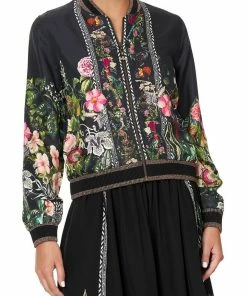 Camilla EBoutique (US) Up To 30% Off BOMBER JACKET RAISED WITH WOLVES