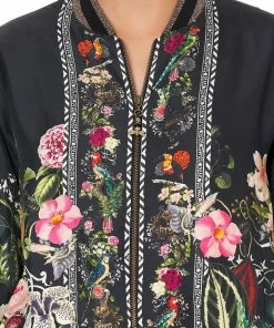 Camilla EBoutique (US) Up To 30% Off BOMBER JACKET RAISED WITH WOLVES