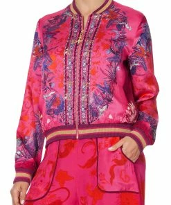 Camilla EBoutique (US) BOMBER JACKET TROPIC OF NEON