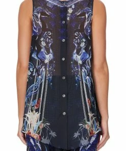 Camilla EBoutique (US) BUTTON BACK TOP MARE MYSTIQUE