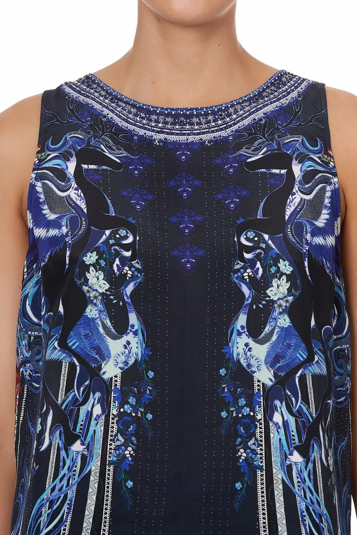 Camilla EBoutique (US) BUTTON BACK TOP MARE MYSTIQUE