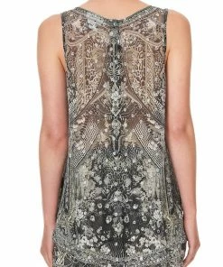 Camilla EBoutique (US) Up To 30% Off BUTTON BACK TOP ONE TRIBE