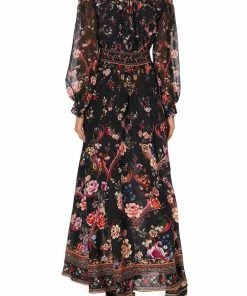 Camilla EBoutique (US) BUTTON DRESS WITH SHAPED WAISTBAND A GIRL LIKE YOU Up To 50% Off