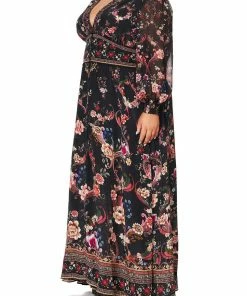 Camilla EBoutique (US) BUTTON DRESS WITH SHAPED WAISTBAND A GIRL LIKE YOU Up To 50% Off