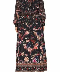 Camilla EBoutique (US) BUTTON DRESS WITH SHAPED WAISTBAND A GIRL LIKE YOU Up To 50% Off