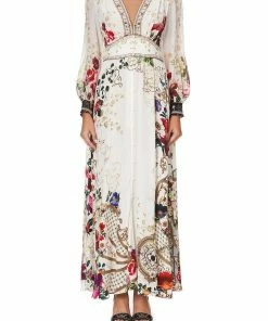 Camilla EBoutique (US) BUTTON DRESS WITH SHAPED WAISTBAND FAIRY GODMOTHER Up To 30% Off