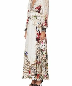 Camilla EBoutique (US) BUTTON DRESS WITH SHAPED WAISTBAND FAIRY GODMOTHER Up To 30% Off