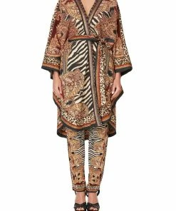 Camilla EBoutique (US) CAPE LAYER WITH BELT WILD FIRE Up To 40% Off