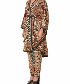 Camilla EBoutique (US) CAPE LAYER WITH BELT WILD FIRE Up To 40% Off