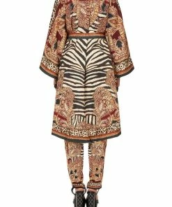 Camilla EBoutique (US) CAPE LAYER WITH BELT WILD FIRE Up To 40% Off