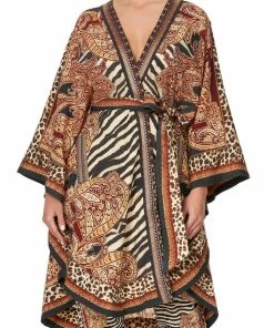 Camilla EBoutique (US) CAPE LAYER WITH BELT WILD FIRE Up To 40% Off