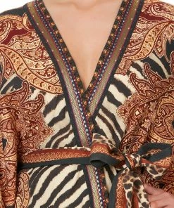 Camilla EBoutique (US) CAPE LAYER WITH BELT WILD FIRE Up To 40% Off