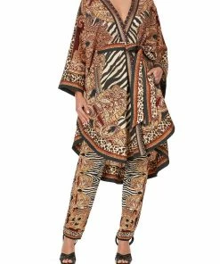 Camilla EBoutique (US) CAPE LAYER WITH BELT WILD FIRE Up To 40% Off