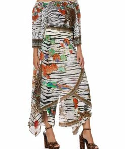 Camilla EBoutique (US) Up To 50% Off CROSS OVERLAY PANT COSMIC CONFLICT