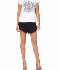 Camilla EBoutique (US) Up To 30% Off CURVED HEM FITTED TEE ARIES