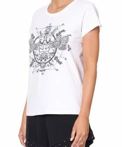 Camilla EBoutique (US) Up To 30% Off CURVED HEM FITTED TEE ARIES