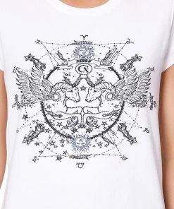 Camilla EBoutique (US) Up To 30% Off CURVED HEM FITTED TEE ARIES