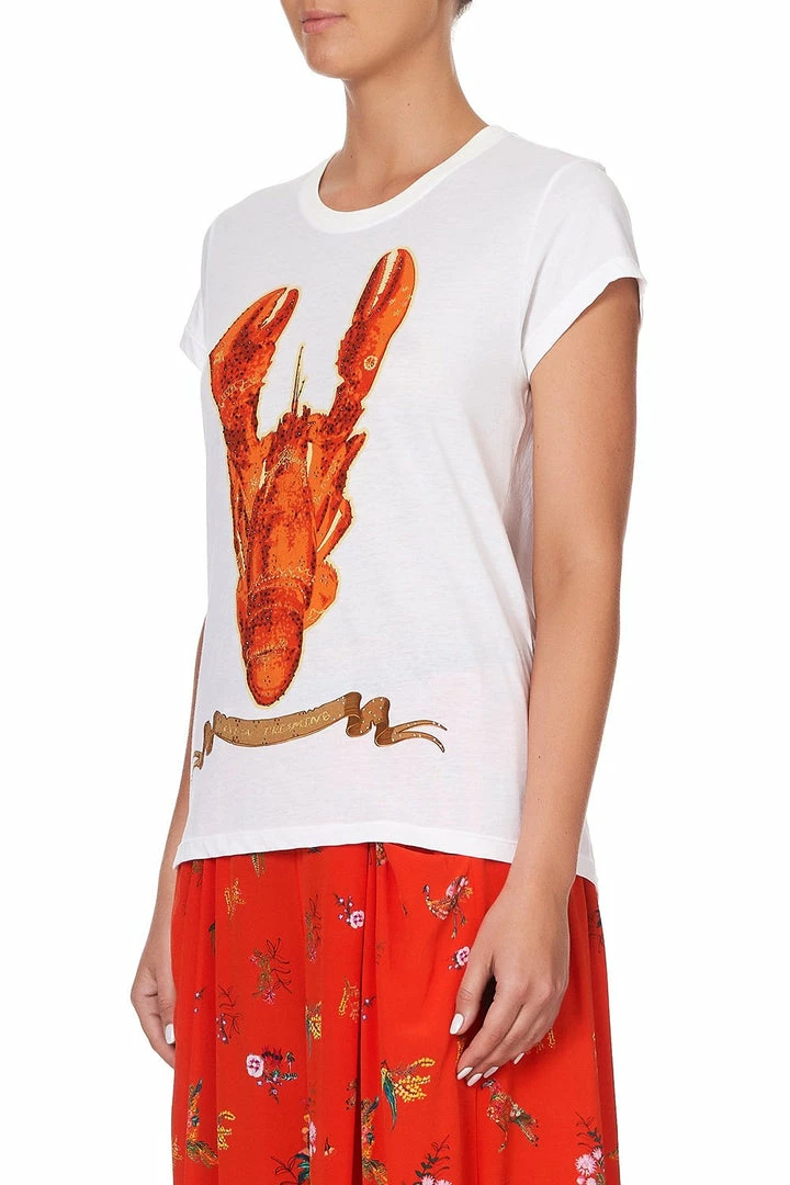 Camilla EBoutique (US) Up To 50% Off CURVED HEM FITTED TEE CINEMA PARADISO