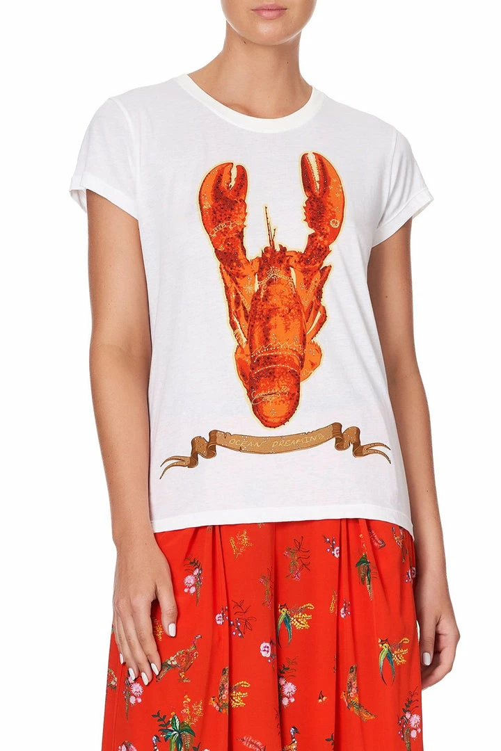 Camilla EBoutique (US) Up To 50% Off CURVED HEM FITTED TEE CINEMA PARADISO