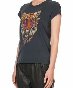 Camilla EBoutique (US) Up To 30% Off CURVED HEM FITTED TEE DRIFTING DREAMER