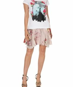 Camilla EBoutique (US) CURVED HEM FITTED TEE ISTENANYA Up To 30% Off