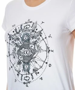 Camilla EBoutique (US) CURVED HEM FITTED TEE PISCES Up To 30% Off