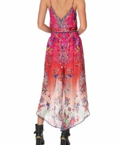 Camilla EBoutique (US) Sale Clothing CURVED HEM PANT FREE LOVE