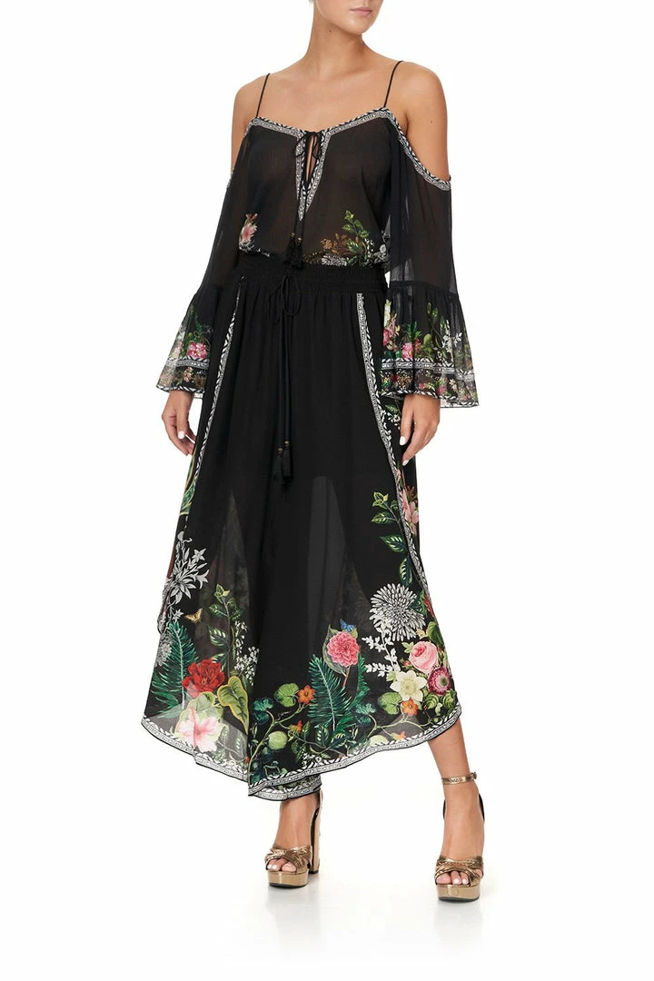 Camilla EBoutique (US) CURVED HEM PANT RAISED WITH WOLVES