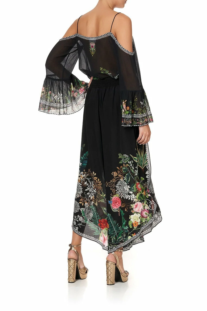 Camilla EBoutique (US) CURVED HEM PANT RAISED WITH WOLVES