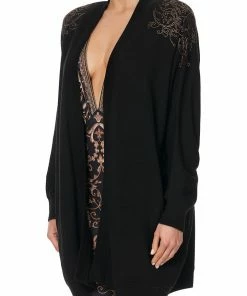 Camilla EBoutique (US) DOLMAN SHOULDER PAD CARDIGAN STUDIO 54 Sale Clothing