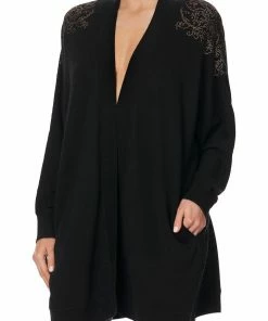 Camilla EBoutique (US) DOLMAN SHOULDER PAD CARDIGAN STUDIO 54 Sale Clothing