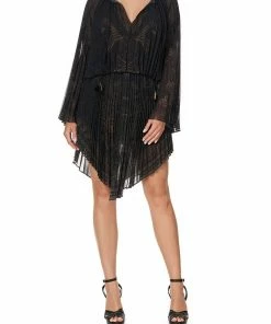 Camilla EBoutique (US) Up To 50% Off DOUBLE LAYER PLEATED DRESS COBRA KING