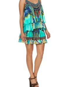 Camilla EBoutique (US) DOUBLE LAYERED CAMI REEF WARRIOR Up To 40% Off