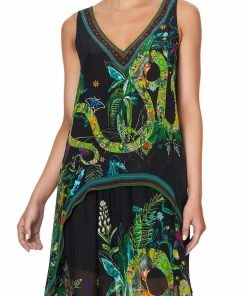 Camilla EBoutique (US) Up To 30% Off DRAPED SIDE TOP RIVER CRUISE