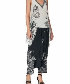 Camilla EBoutique (US) DRAPED SIDE TOP SILVER LININGS Up To 50% Off