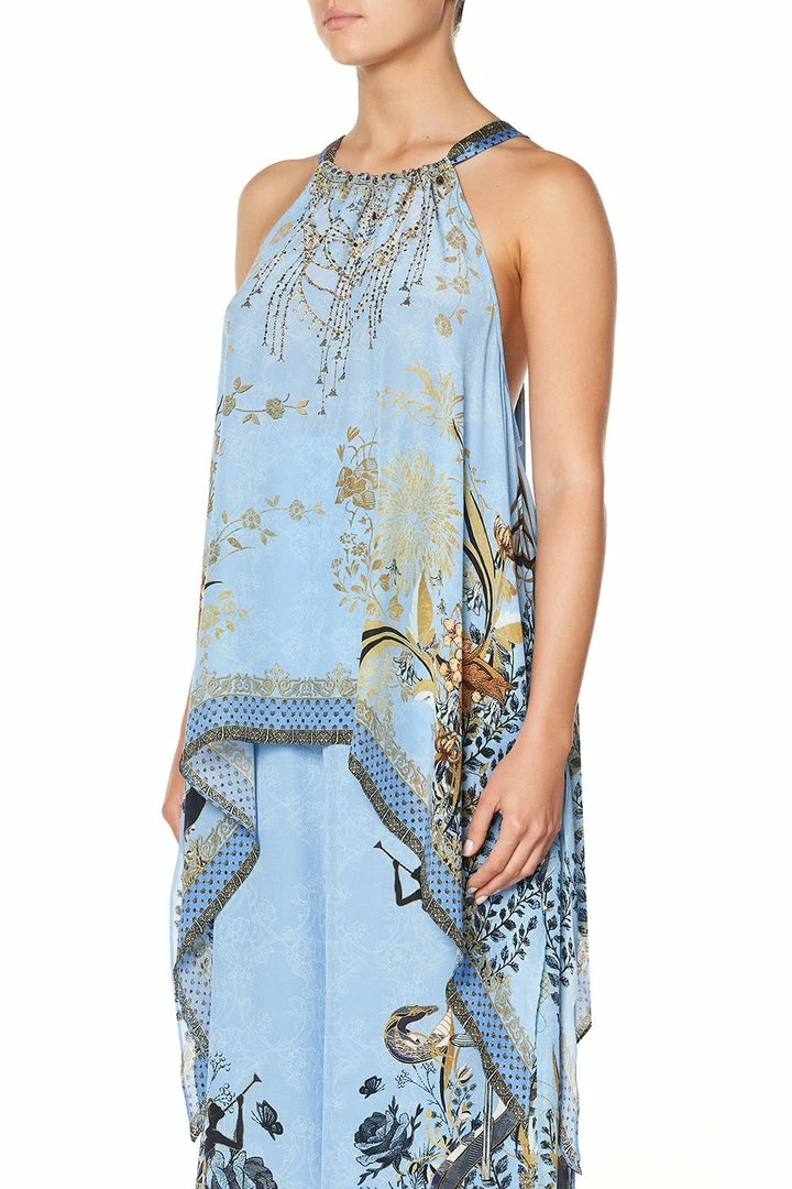 Camilla EBoutique (US) DRAWSTRING NECK TANK FAIRY FOUNTAIN Up To 30% Off