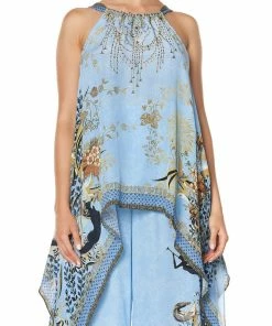 Camilla EBoutique (US) DRAWSTRING NECK TANK FAIRY FOUNTAIN Up To 30% Off