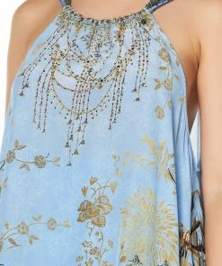 Camilla EBoutique (US) DRAWSTRING NECK TANK FAIRY FOUNTAIN Up To 30% Off