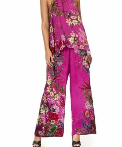 Camilla EBoutique (US) DRAWSTRING NECK TANK JUNGLE LANGUAGE