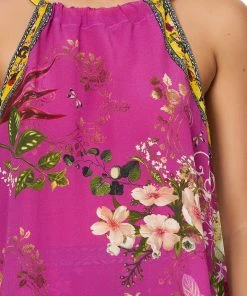 Camilla EBoutique (US) DRAWSTRING NECK TANK JUNGLE LANGUAGE