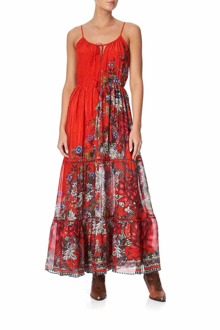Camilla EBoutique (US) Up To 50% Off DRESS WITH FRONT TIE DETAIL WONDERING WARATAH