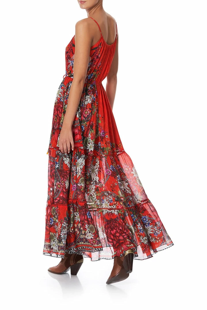 Camilla EBoutique (US) Up To 50% Off DRESS WITH FRONT TIE DETAIL WONDERING WARATAH