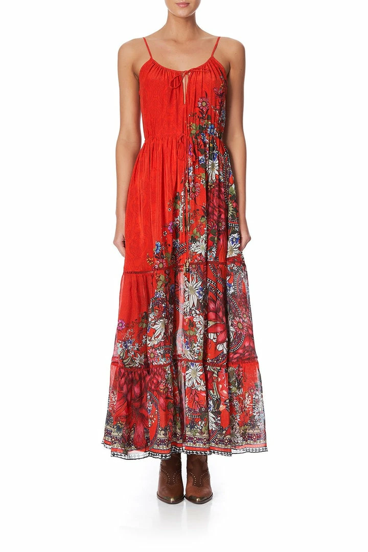Camilla EBoutique (US) Up To 50% Off DRESS WITH FRONT TIE DETAIL WONDERING WARATAH