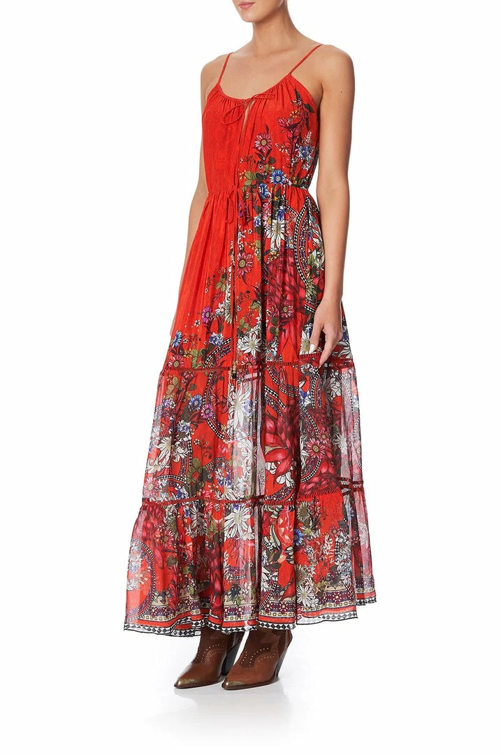 Camilla EBoutique (US) Up To 50% Off DRESS WITH FRONT TIE DETAIL WONDERING WARATAH