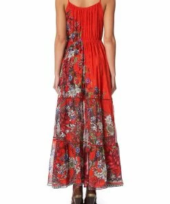 Camilla EBoutique (US) Up To 50% Off DRESS WITH FRONT TIE DETAIL WONDERING WARATAH
