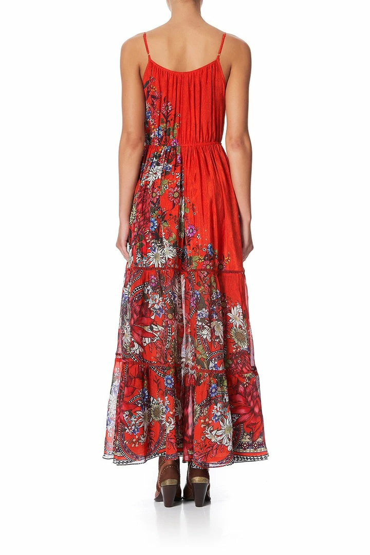 Camilla EBoutique (US) Up To 50% Off DRESS WITH FRONT TIE DETAIL WONDERING WARATAH