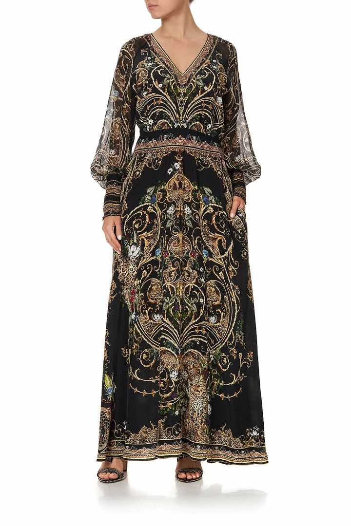 Camilla EBoutique (US) DRESS WITH SHIRRED WAIST AND CUFF STUDIO 54