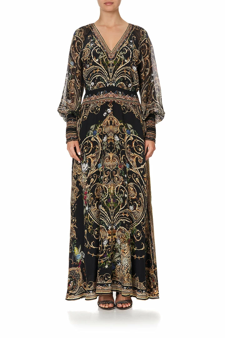 Camilla EBoutique (US) DRESS WITH SHIRRED WAIST AND CUFF STUDIO 54