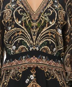 Camilla EBoutique (US) DRESS WITH SHIRRED WAIST AND CUFF STUDIO 54